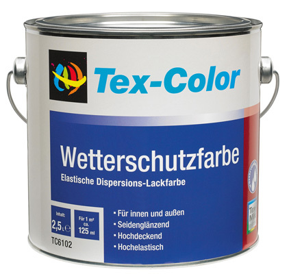 Tex-Color Wetterschutzfarbe weiß