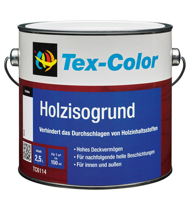 Tex-Color - Holzisogrund weiß