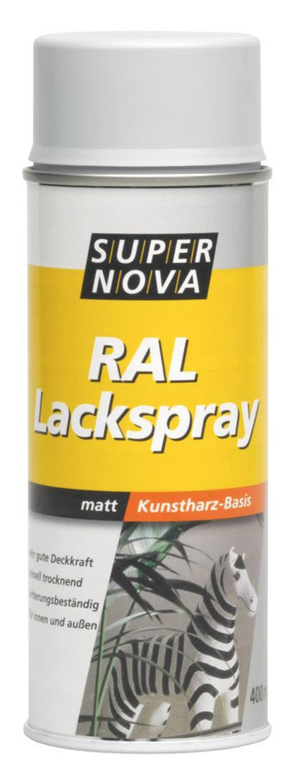 SUPER NOVA Lackspray matt - RAL 6001 smaragdgrün - 400 ml