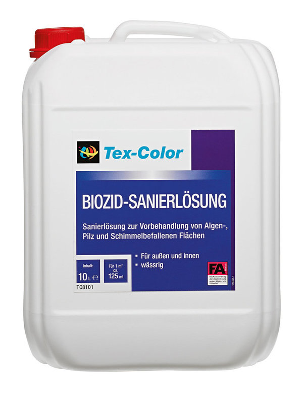 Tex-Color - Biozid-Sanierlösung - 10 Liter